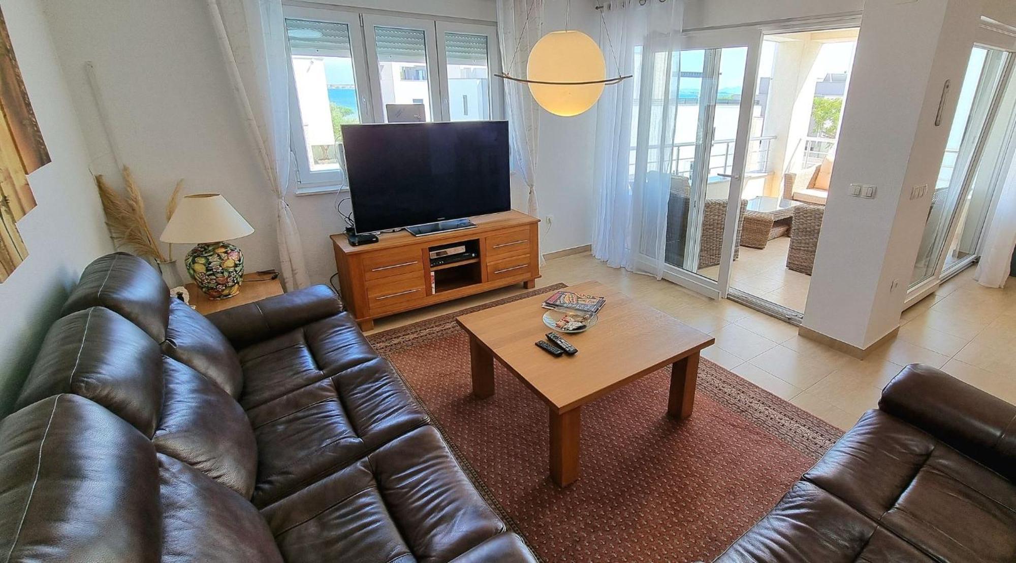 Apartments Le Mare - Pool, Sandstrand, Meerblick, W-Lan, Grill Привлака Екстериор снимка