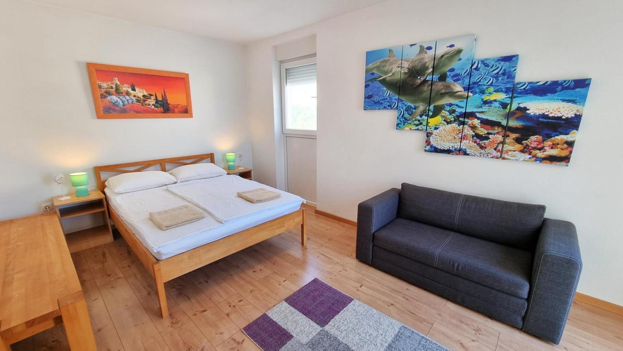 Apartments Le Mare - Pool, Sandstrand, Meerblick, W-Lan, Grill Привлака Екстериор снимка