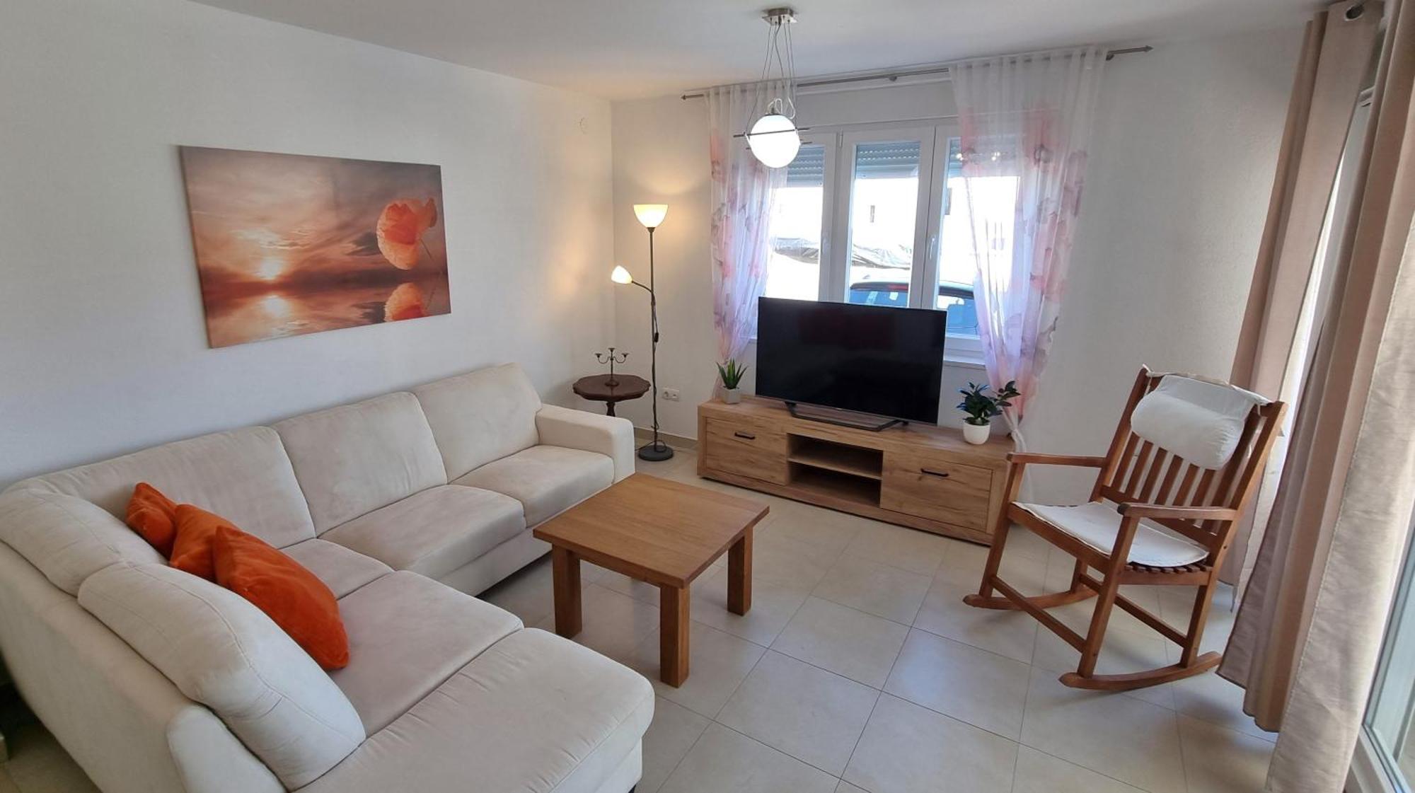 Apartments Le Mare - Pool, Sandstrand, Meerblick, W-Lan, Grill Привлака Екстериор снимка
